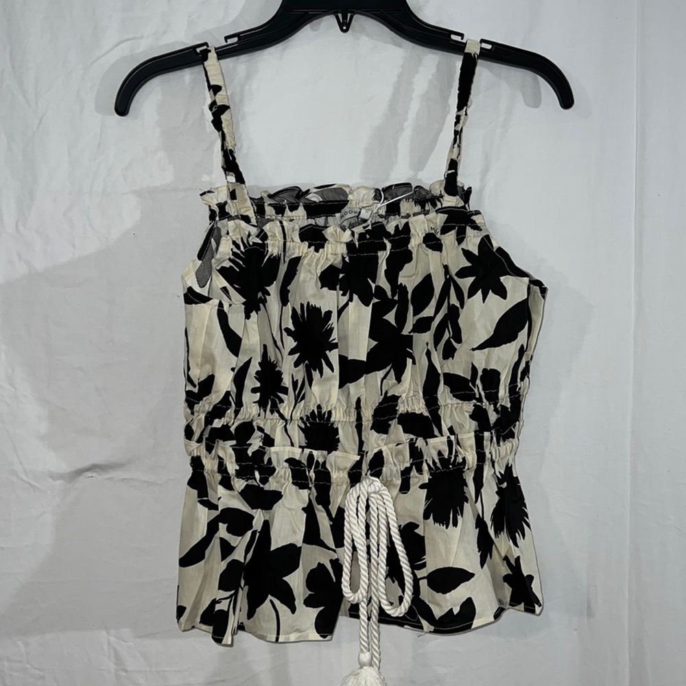Moon River tassel, s shirred Top size medium